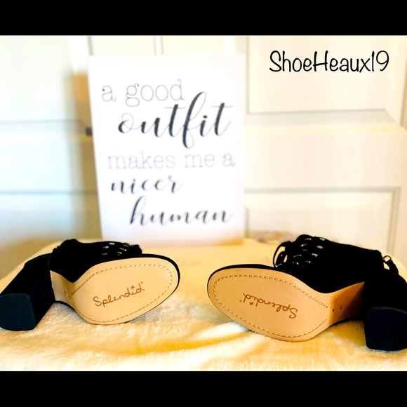 Splendid Black Booties - Womens - Size 10 - Picture 8 of 8